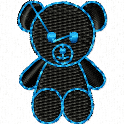 Teddy Embroidery Design 7 Teddy Embroidery Design 7